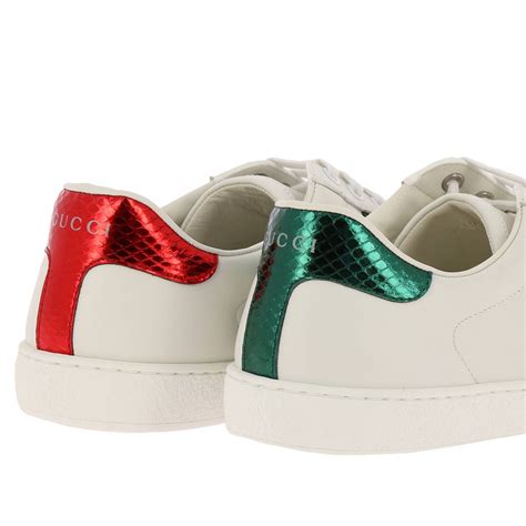 sneaker alta gucci in pelle con serpente|Sneakers new ace bee in pelle 30mm .